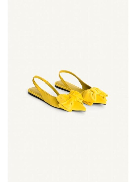 Zara Shoes - ZARA LIMITED EDITION SLINGBACKS WITH LARGE BOW